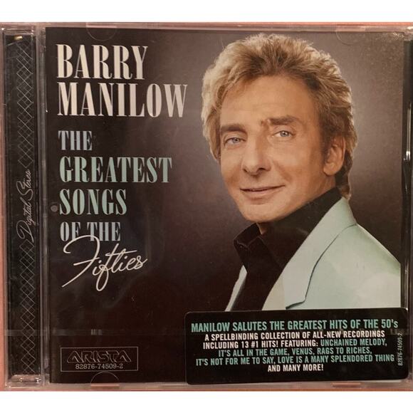 The Greatest Songs of the Fifties 50s by Barry Manilow NEW CD Beyond the Sea + - Picture 1 of 2